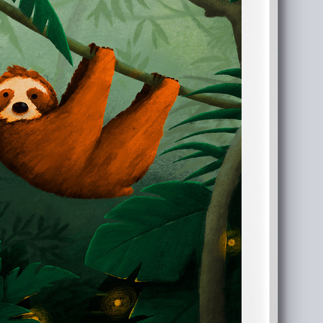 Tigercub Prints Jungle Animals Nursery Prints Set of 2