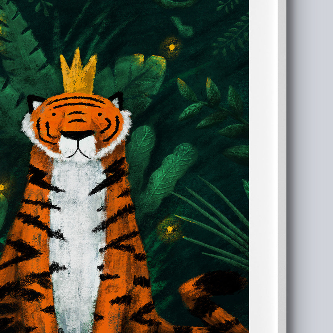 Tigercub Prints Jungle Animals Nursery Prints Set of 2