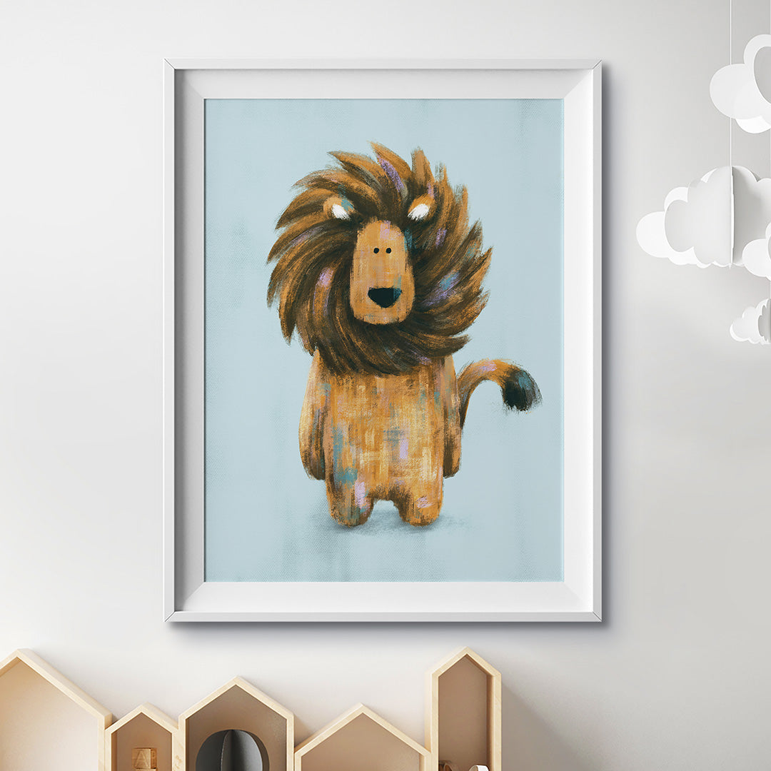 Tigercub Prints Safari Animals Set of 4 Nursery Prints (3 Sizes Available)