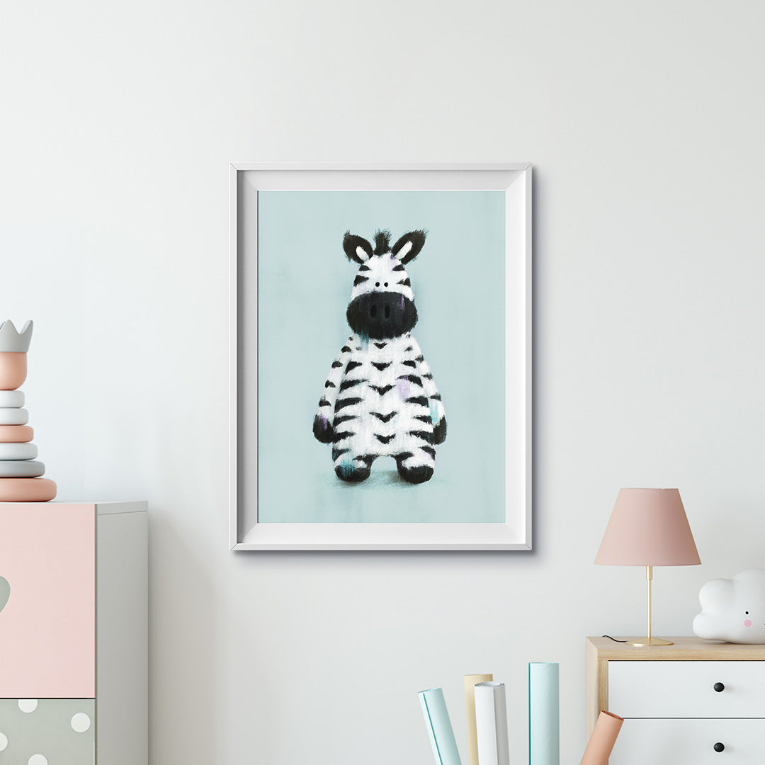 Tigercub Prints Safari Animals Set of 4 Nursery Prints (3 Sizes Available)