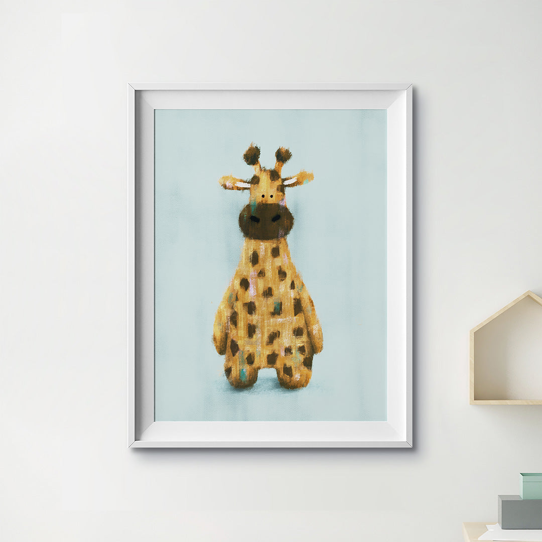 Tigercub Prints Safari Animals Set of 4 Nursery Prints (3 Sizes Available)