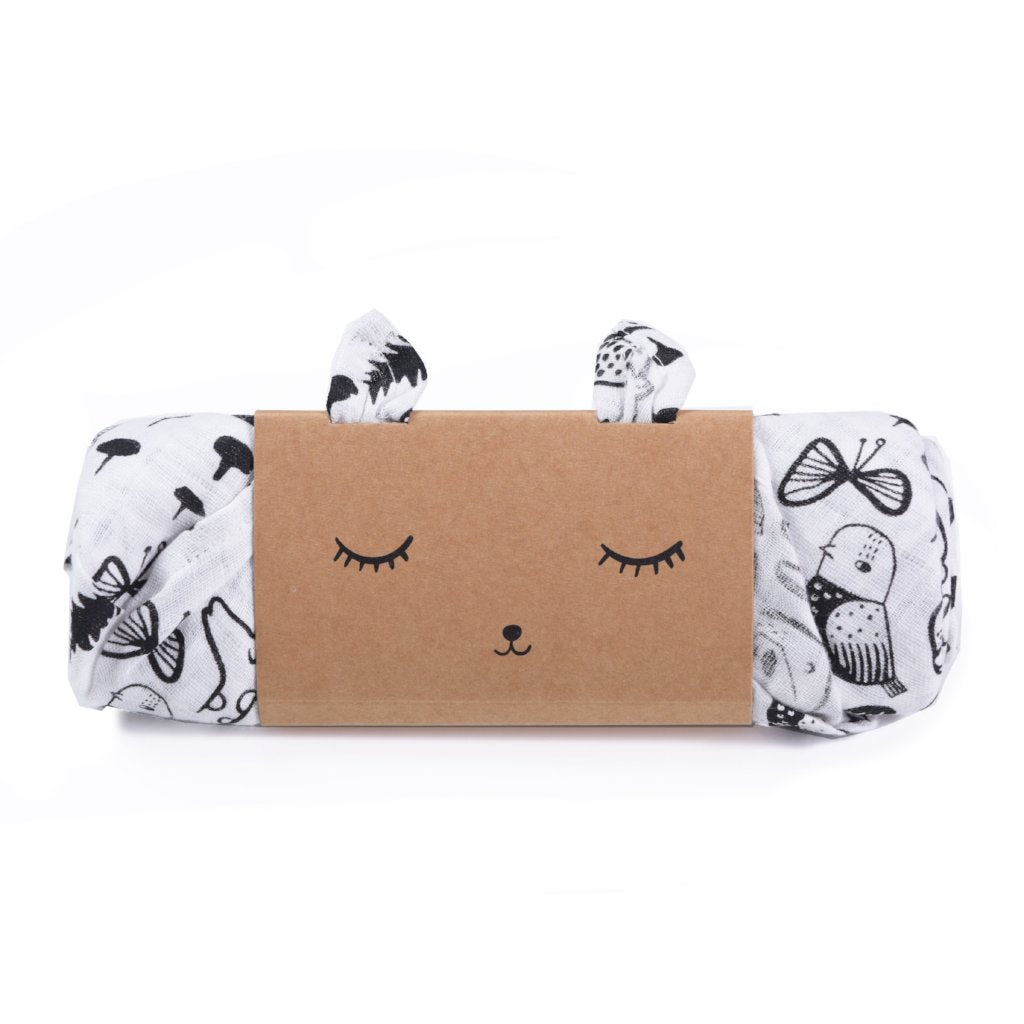 Wee Gallery Organic Muslin Swaddle - Wild | Soren's House