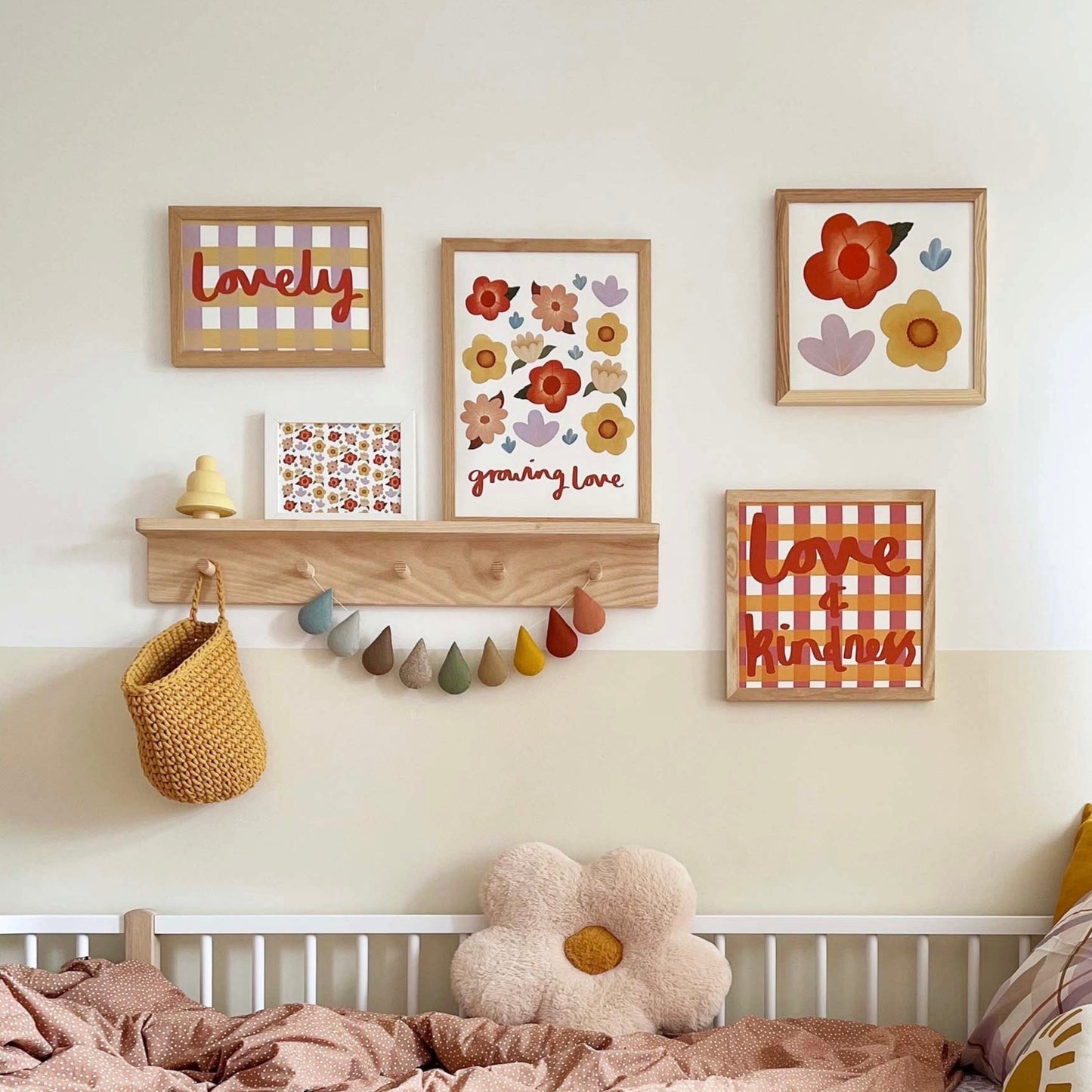Lovely Art Print by Kid of the Village (6 Sizes Available)