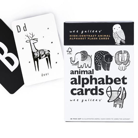 Wee Gallery Animal Alphabet Cards | Soren's House