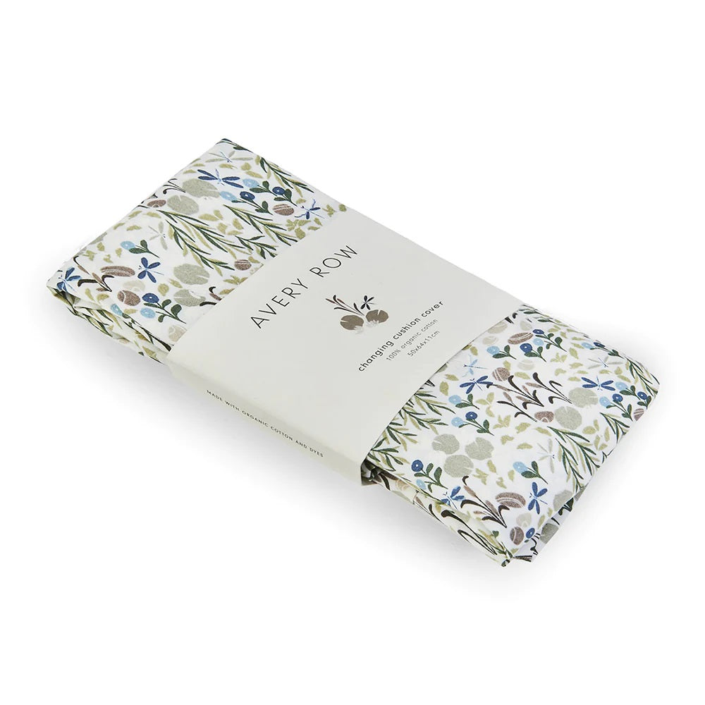 Avery Row Baby Changing Cushion Cover - Riverbank
