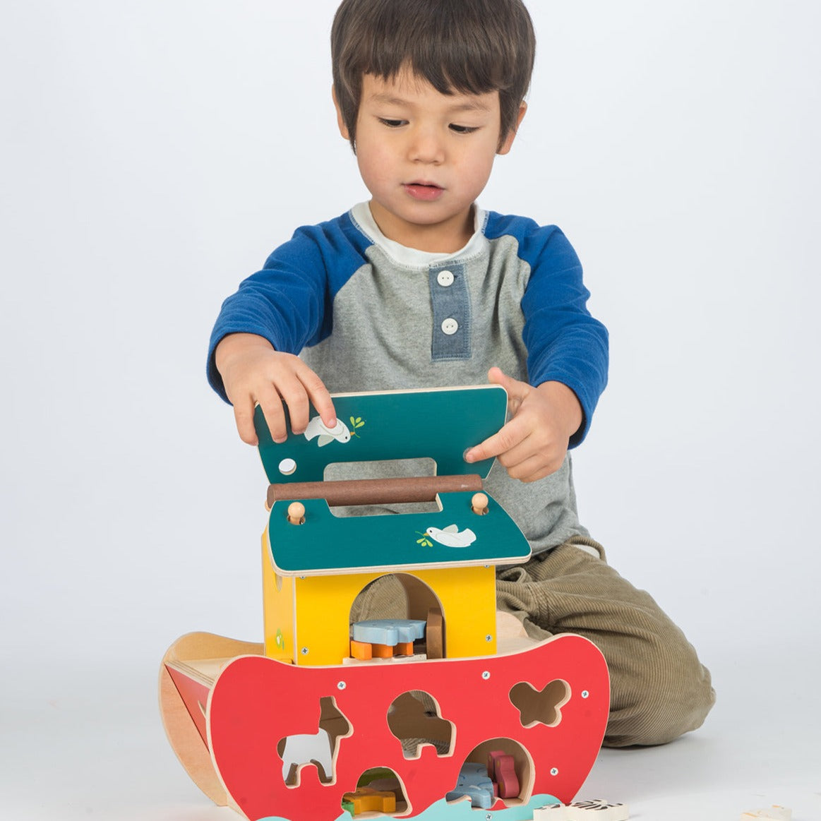 Tender Leaf Toys Noah's Shape Sorter Ark
