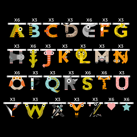 Children's Wall Banner Kit by the Jam Tart