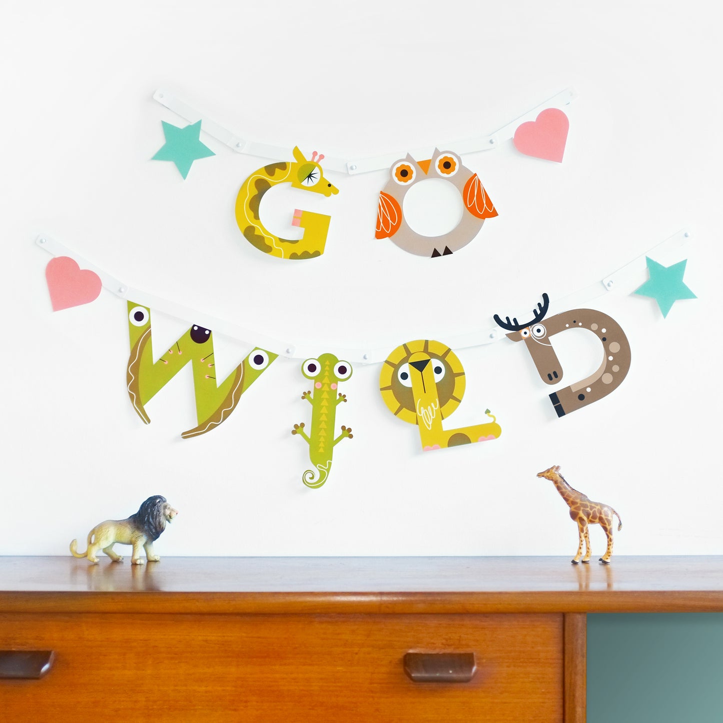 Children's Wall Banner Kit by the Jam Tart