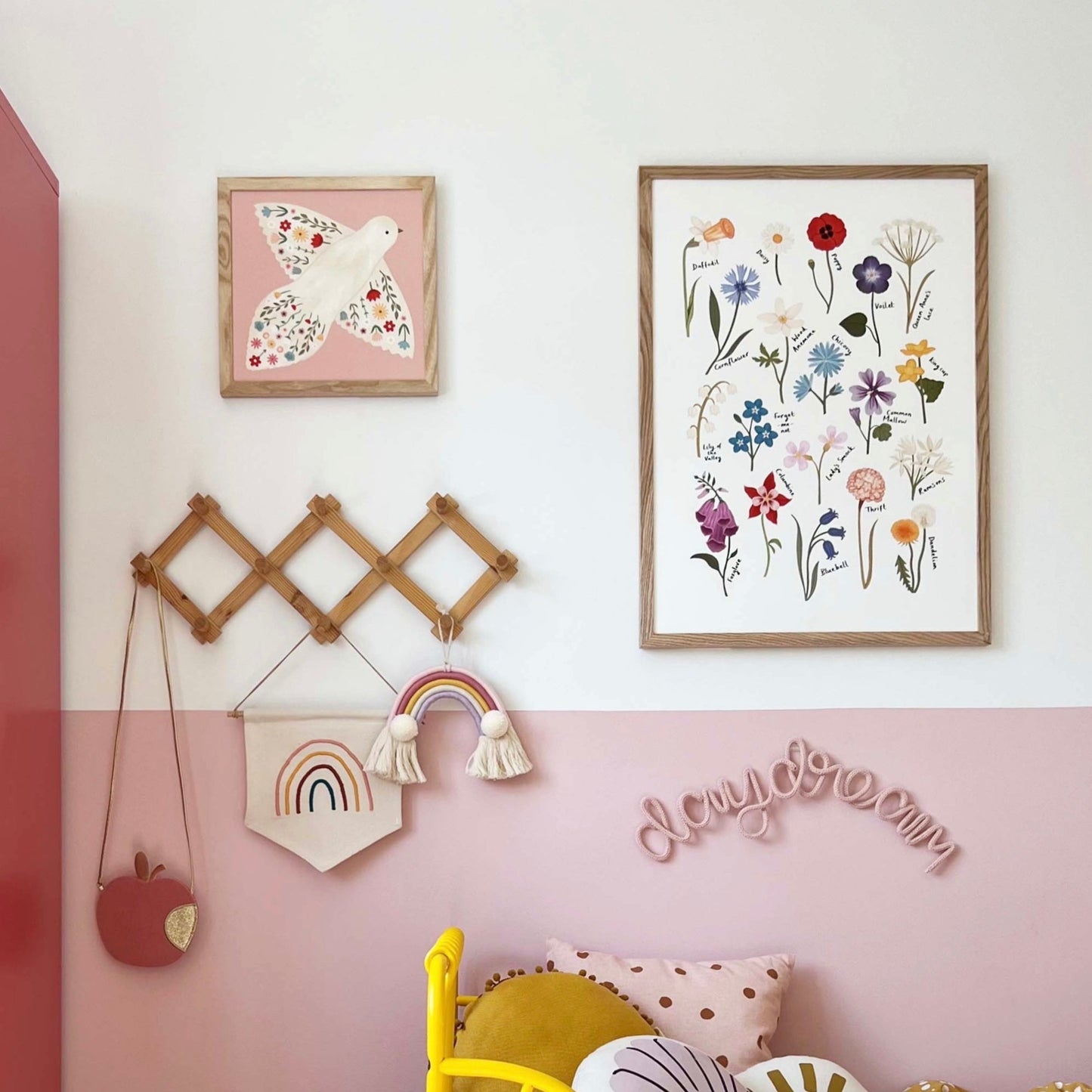 Wildflowers Art Print by Kid of the Village (6 Sizes Available)