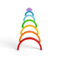 Bigjigs Wooden Stacking Rainbow Toy - Small
