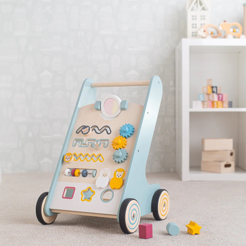 Bigjigs Wooden Baby Activity Walker