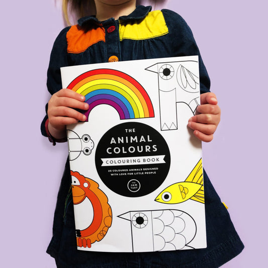 The Animal Colours Colouring Book by The Jam Tart