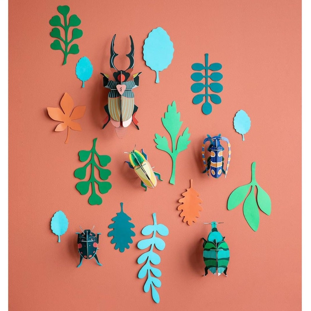 Studio Roof 3D Model Wall Decor - Wall of Curiosities - Beetle Antiquary