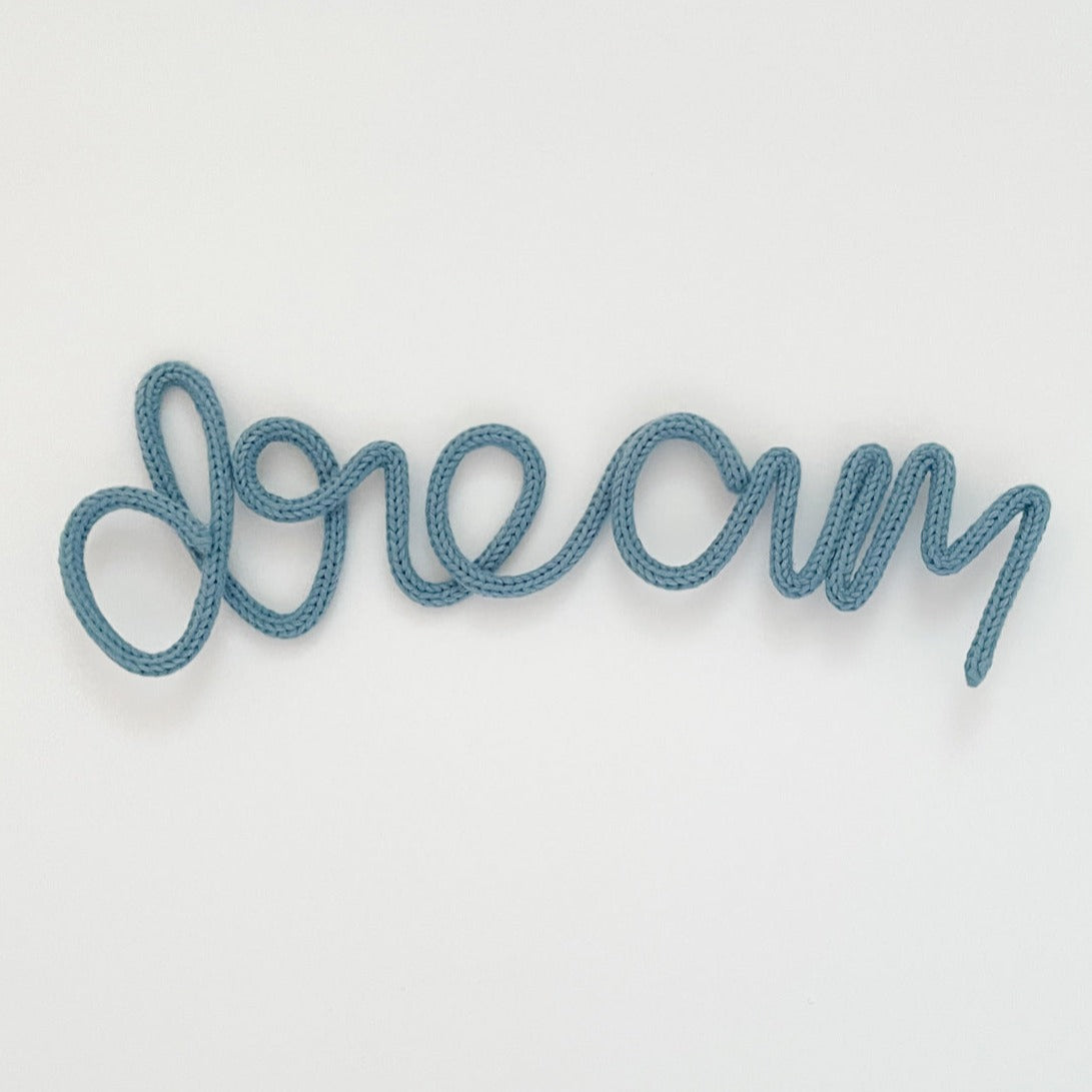 heykiddostudio 'Dream' Word Wall Sign