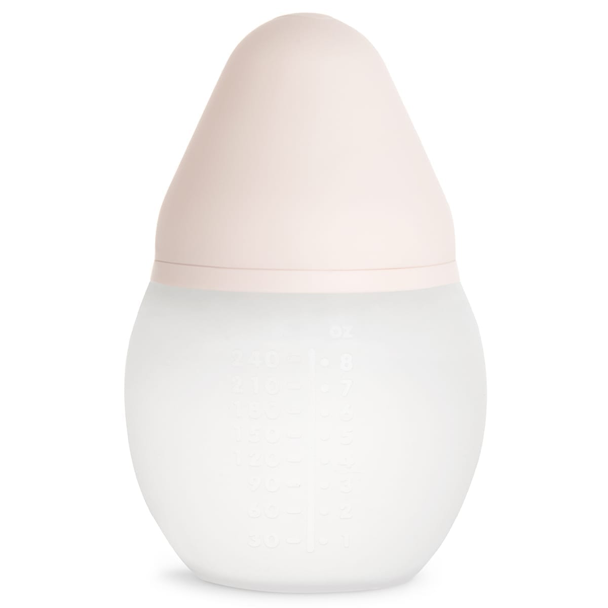 Elhee Silicone Baby Bottle - Nude (2 Sizes)