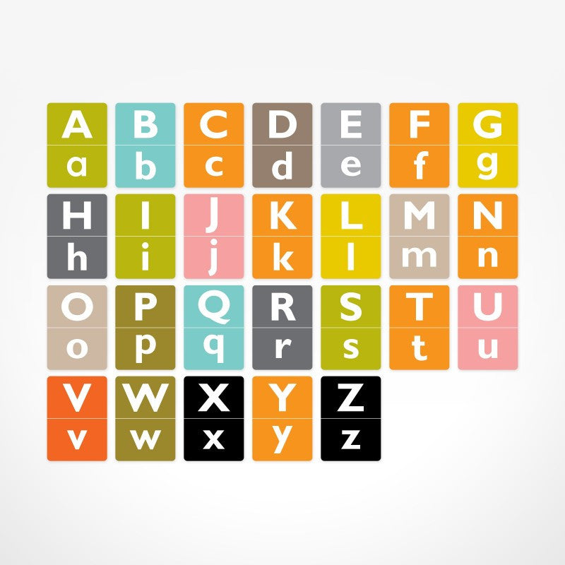 Baby & Children's Animal Alphabet Flash Cards by The Jam Tart