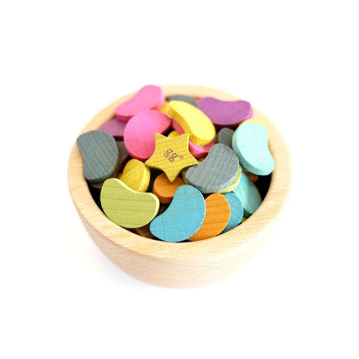 Kiko & GG Wooden Mame Ohagki Bean Set