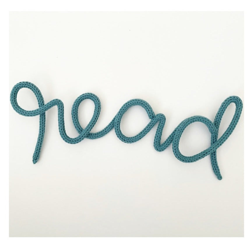 heykiddostudio 'Read' Word Wall Sign