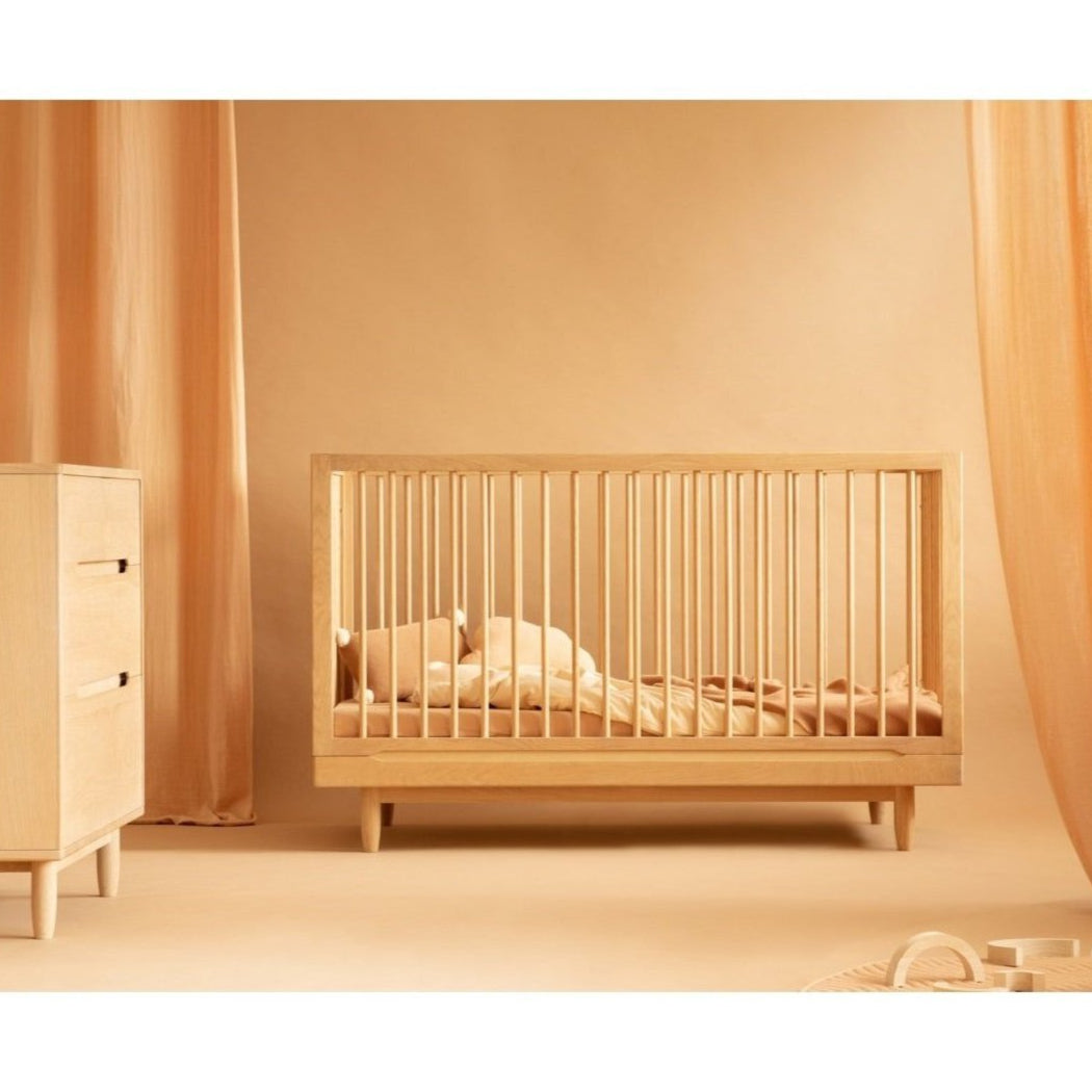 Nobodinoz Pure Evolutive Cot Bed In Oak - 70 x 140cm