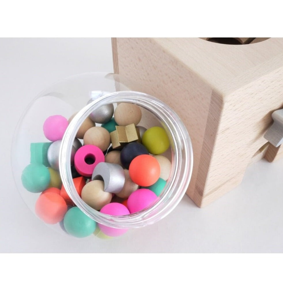 Kiko & GG Gatcha Gatcha Wooden Gumball Machine