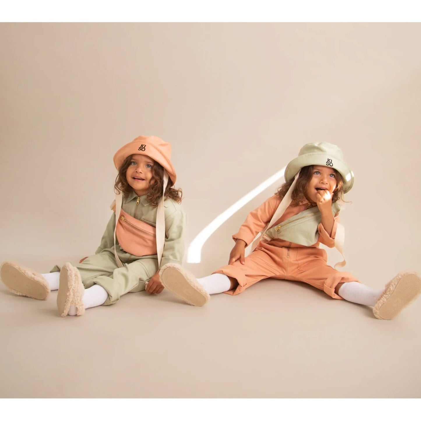 Kiso Apparel Organic Kids Bucket Hat - Forest