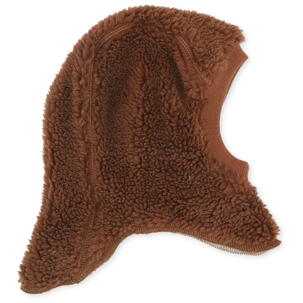 Konges Slojd Teddy Full Baby Helmet - Russet