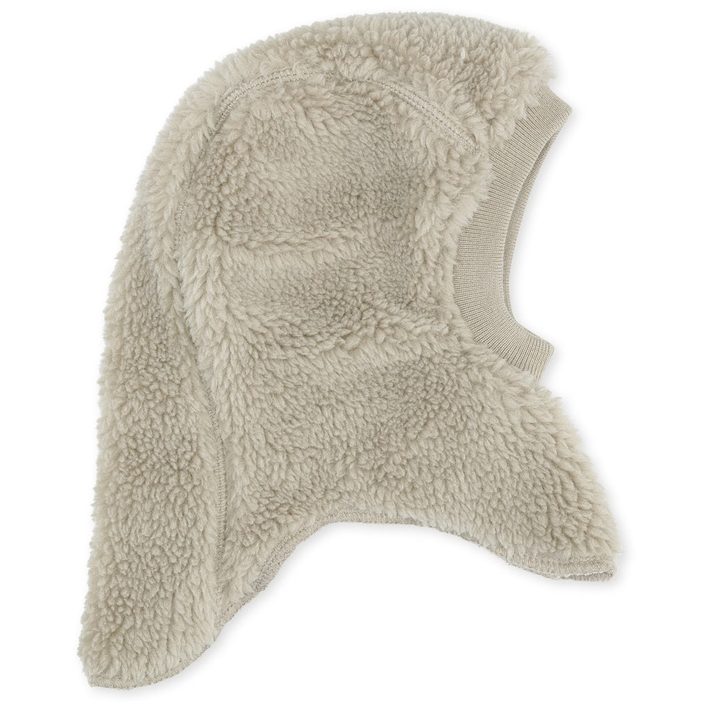 Konges Slojd Teddy Full Baby Helmet - Silver Beige
