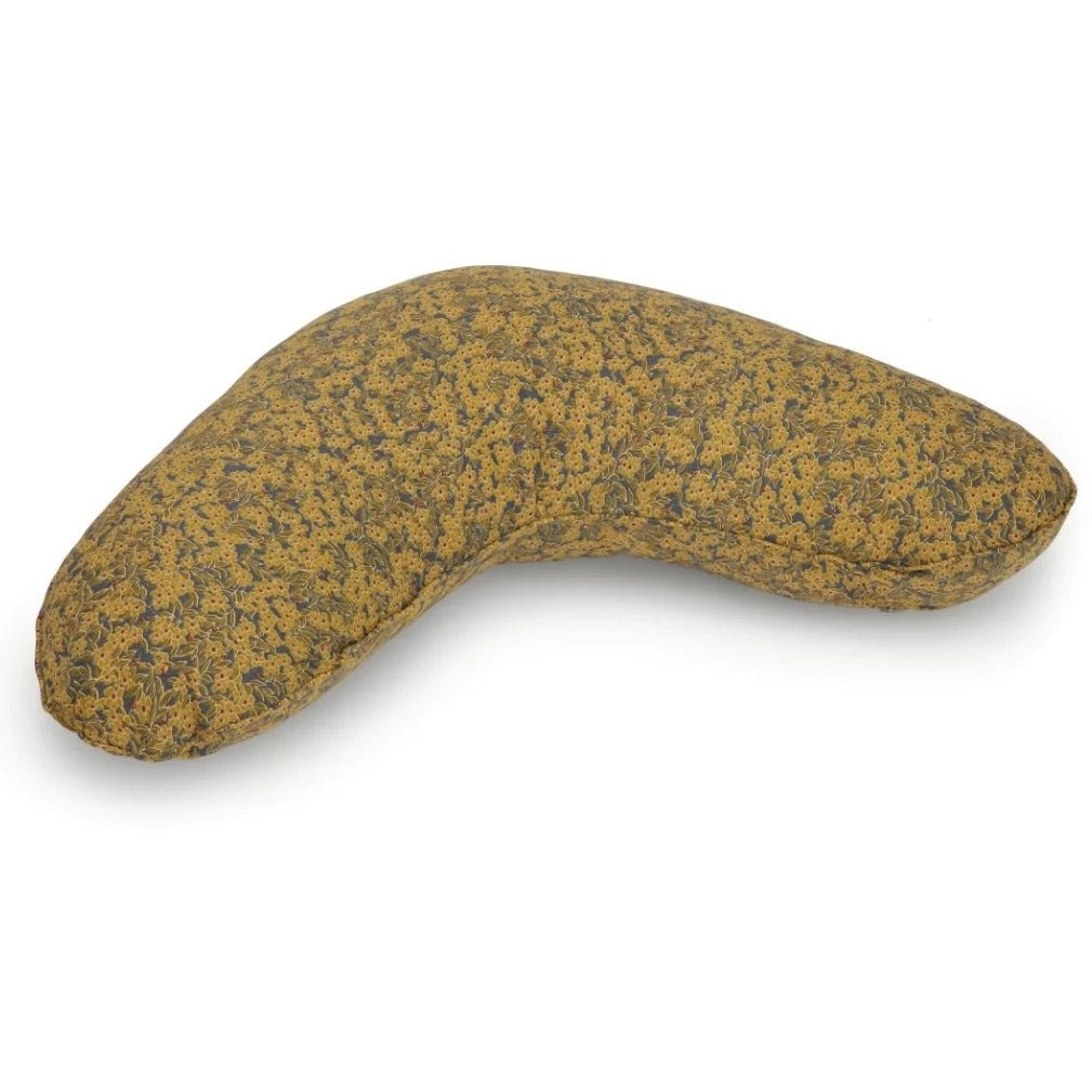 Konges Slojd Nursing Pillow Cover - Winter Leaves Mustard