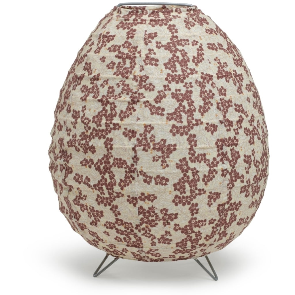 Konges Slojd Table Lamp - Winter Leaves Dark Red