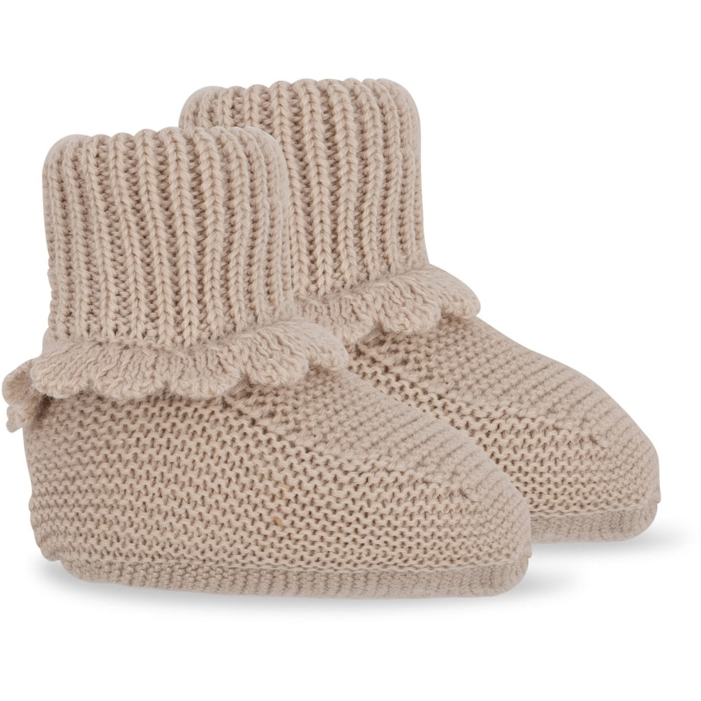 Konges Slojd Tomama Booties - Peach Dust