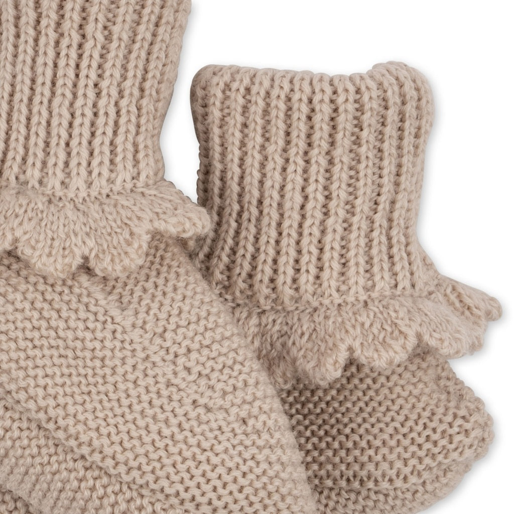 Konges Slojd Tomama Booties - Peach Dust