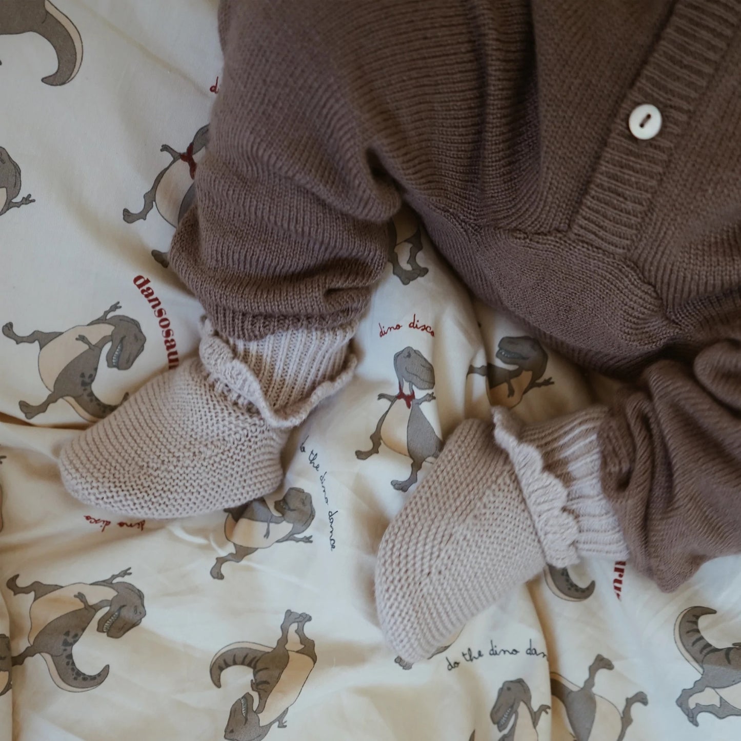Konges Slojd Tomama Booties - Peach Dust