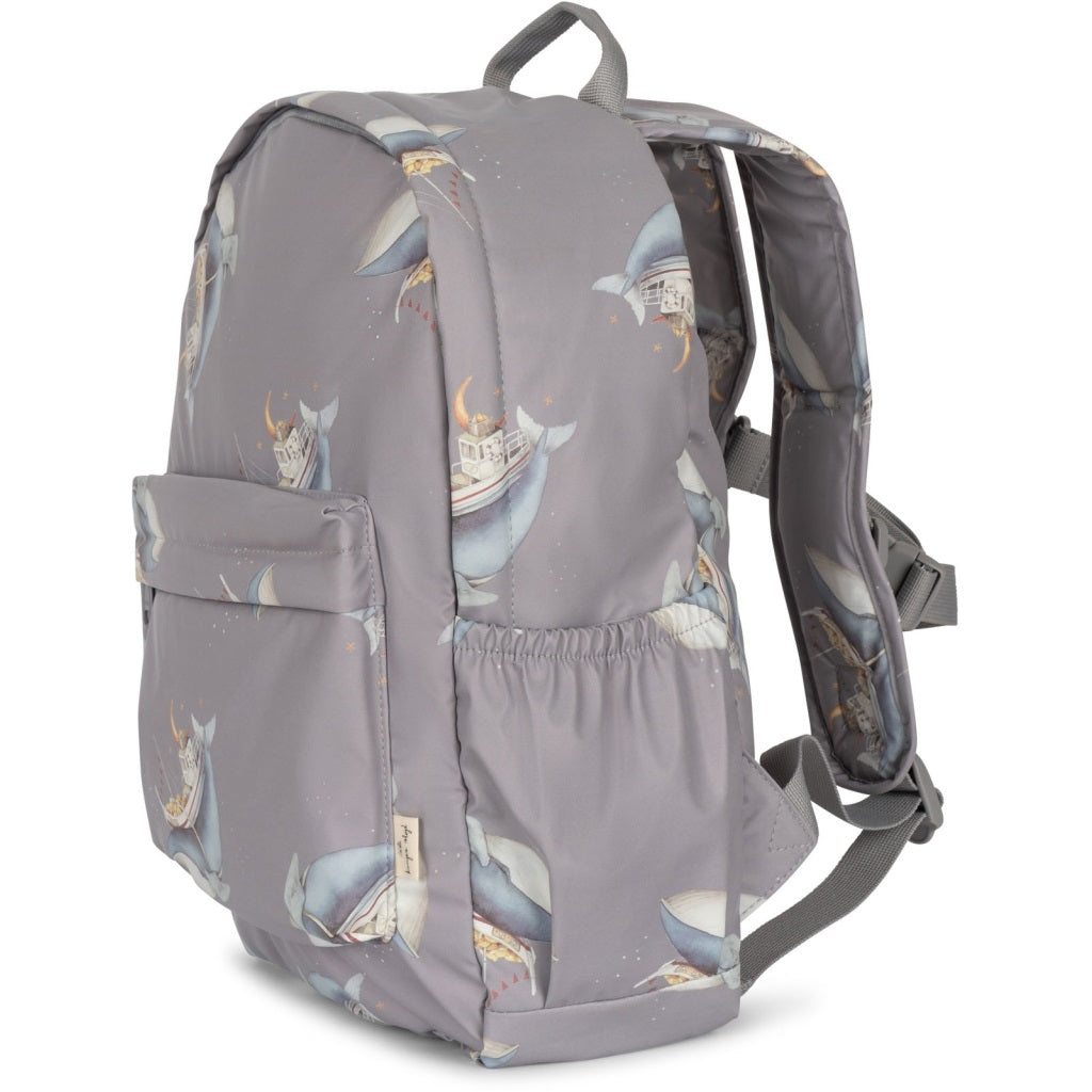 Konges Slojd Rainy Kids Backpack - Junior - Whale Boat
