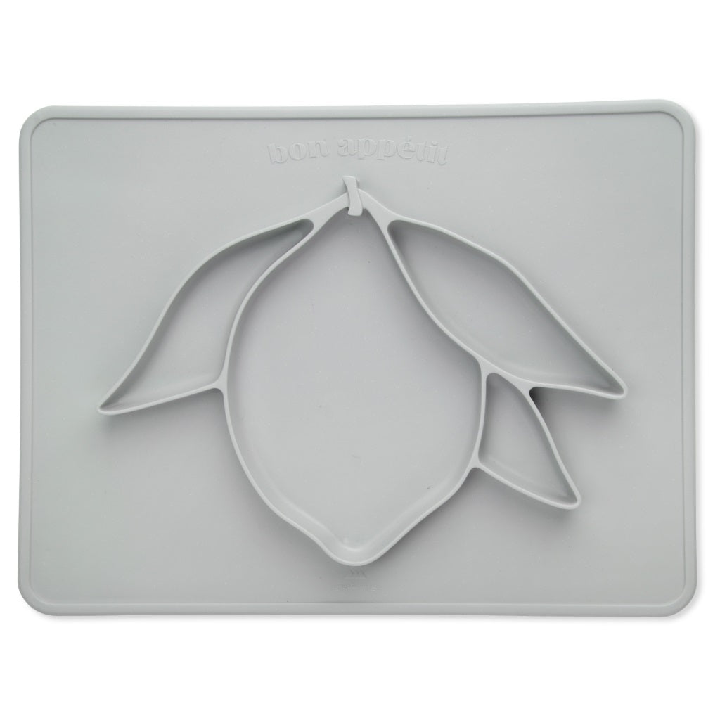 Konges Slojd Lemon Silicone Dinner Bowl - Topanga Beach