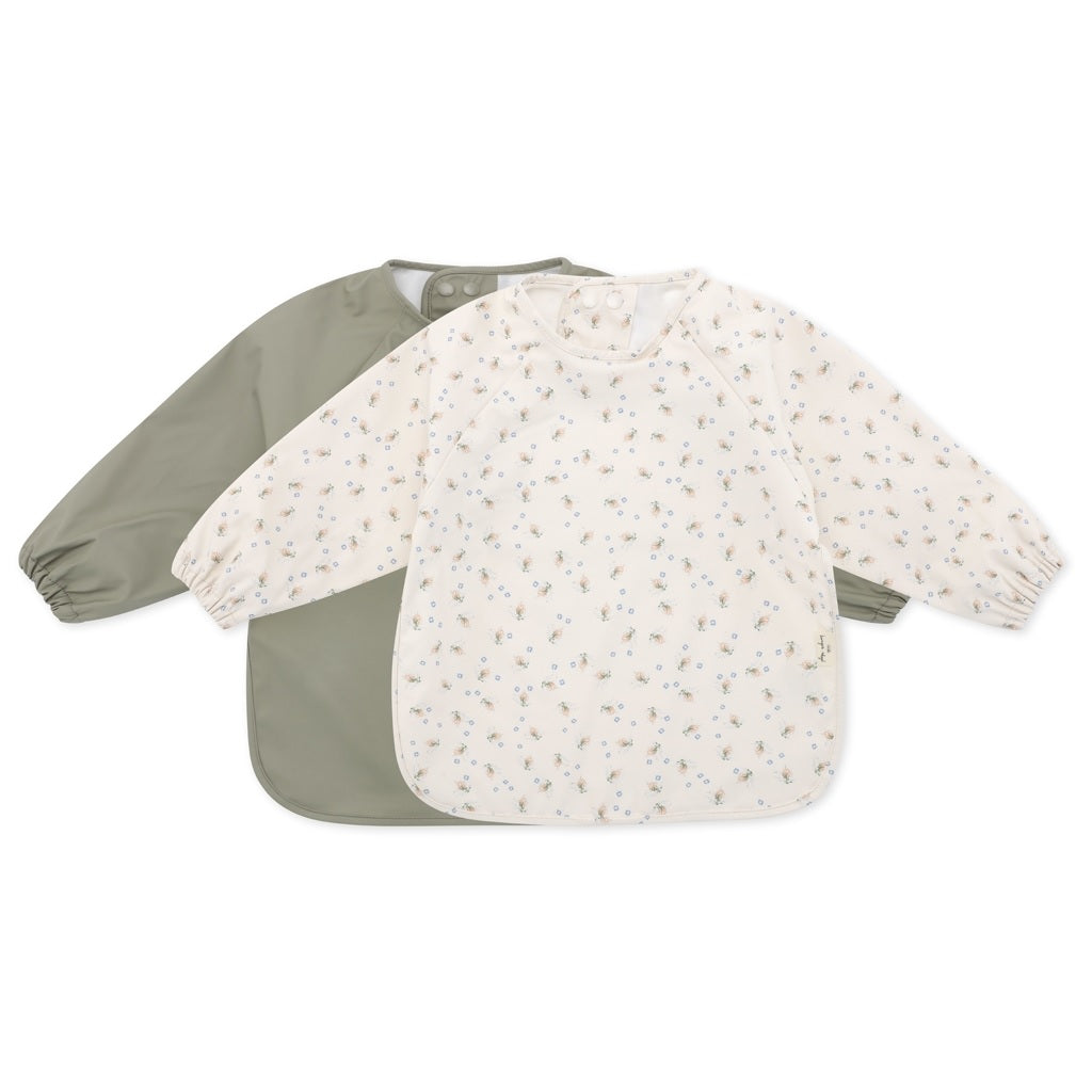Konges Slojd Long Sleeve Bib 2 Pk - Brise D'ete