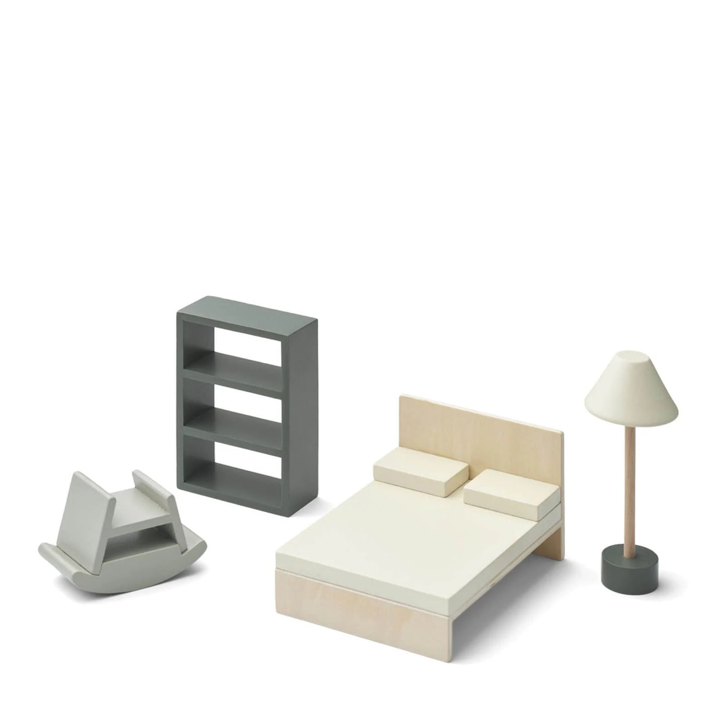 Liewood Amanda Play Doll House Furniture - Hunter Green Mix