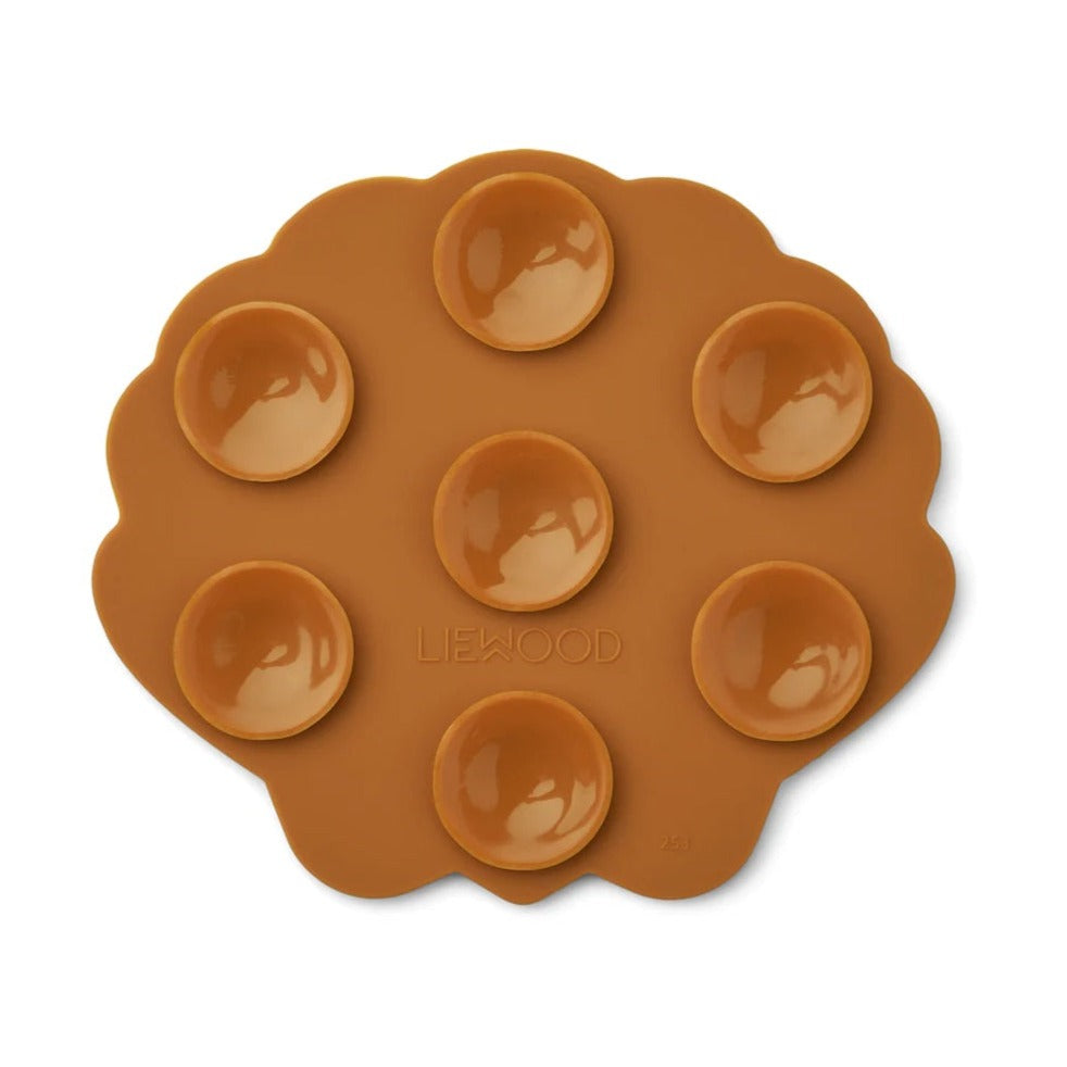 Liewood Bath Toy - 8-Pack - Sea Creature/Mustard Multi Mix