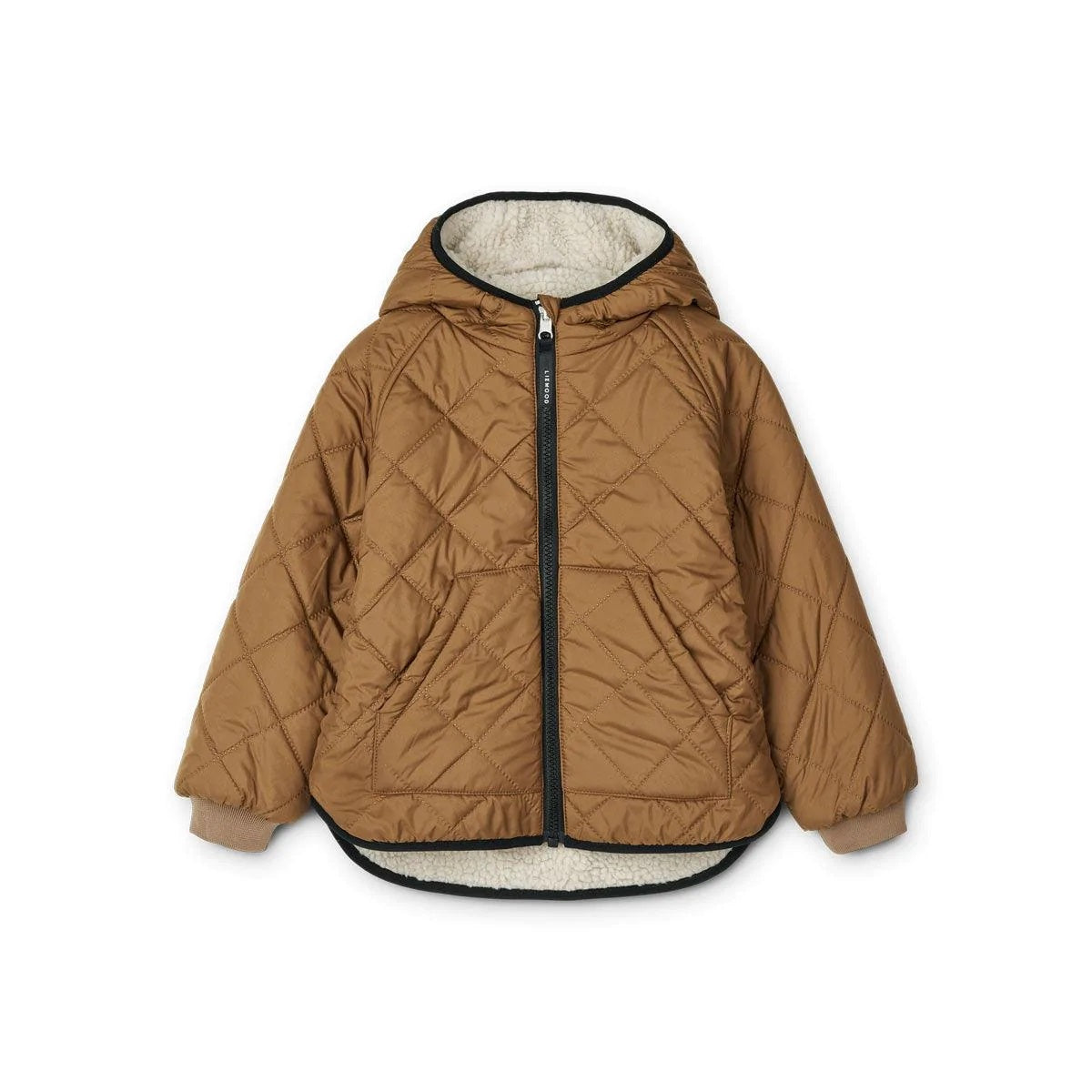 Liewood Jackson Reversible Jacket - Pecan/Sandy Mix