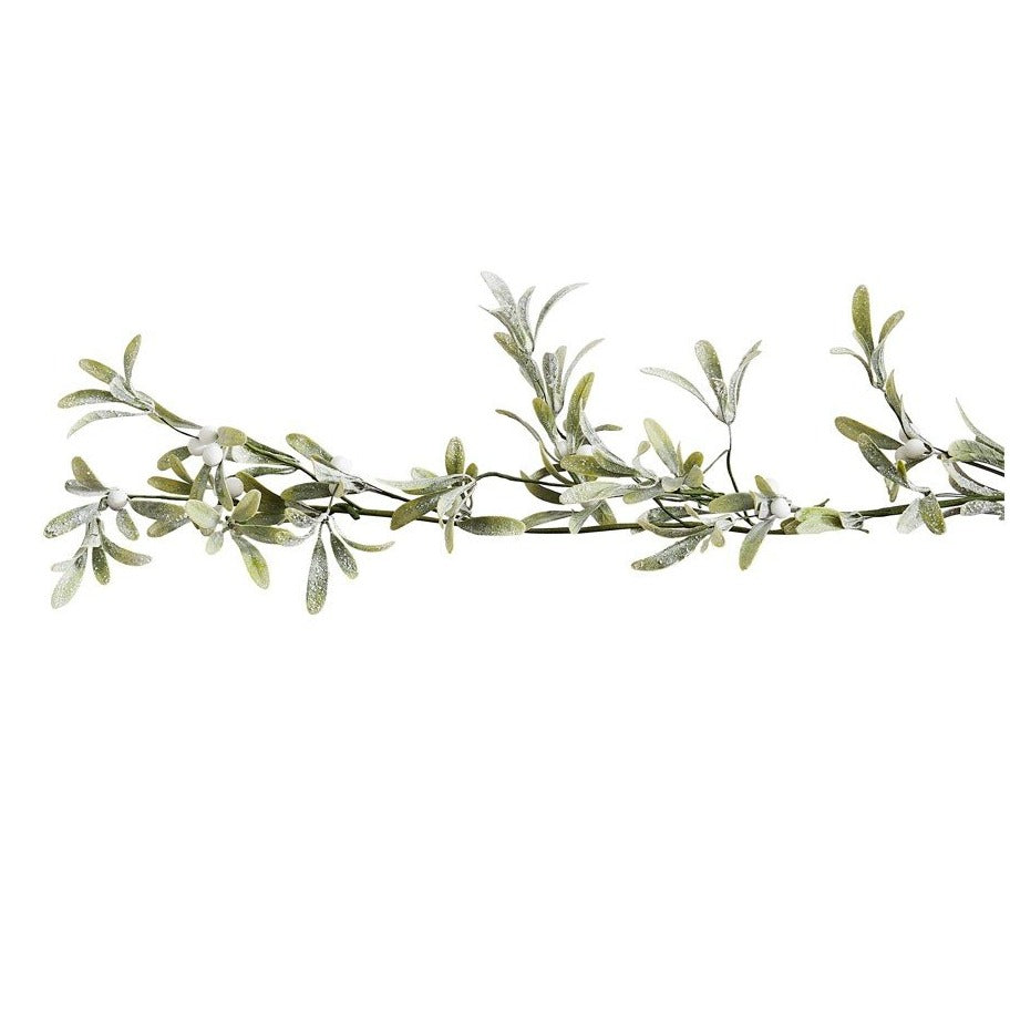 Christmas Mistletoe Foliage Garland By Ginger Ray
