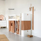 Oliver Furniture Wood Mini+ Low Loft Bed - White/Oak