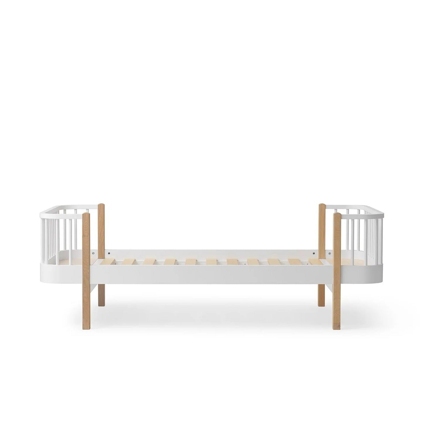 Oliver Furniture Wood Original Bed - White/Oak