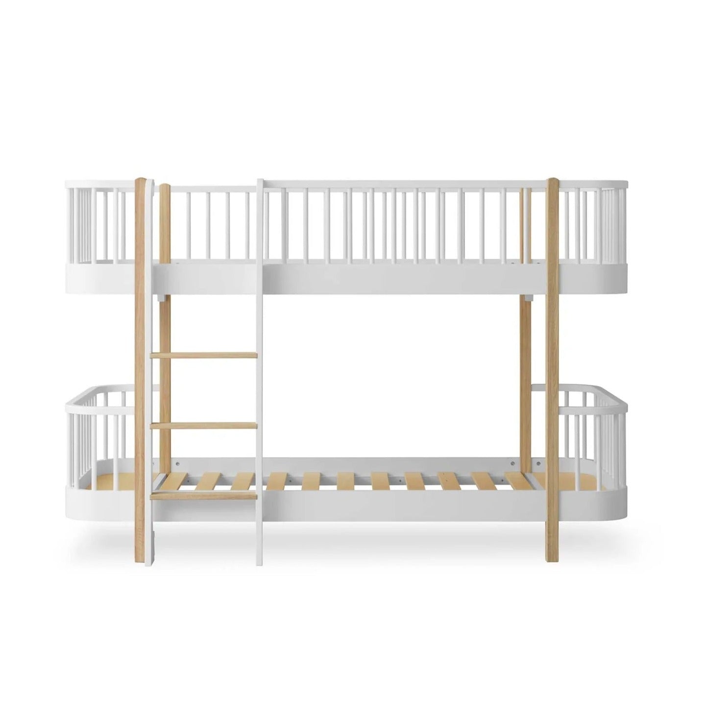 Oliver Furniture Wood Original Low Bunk Bed - White/Oak