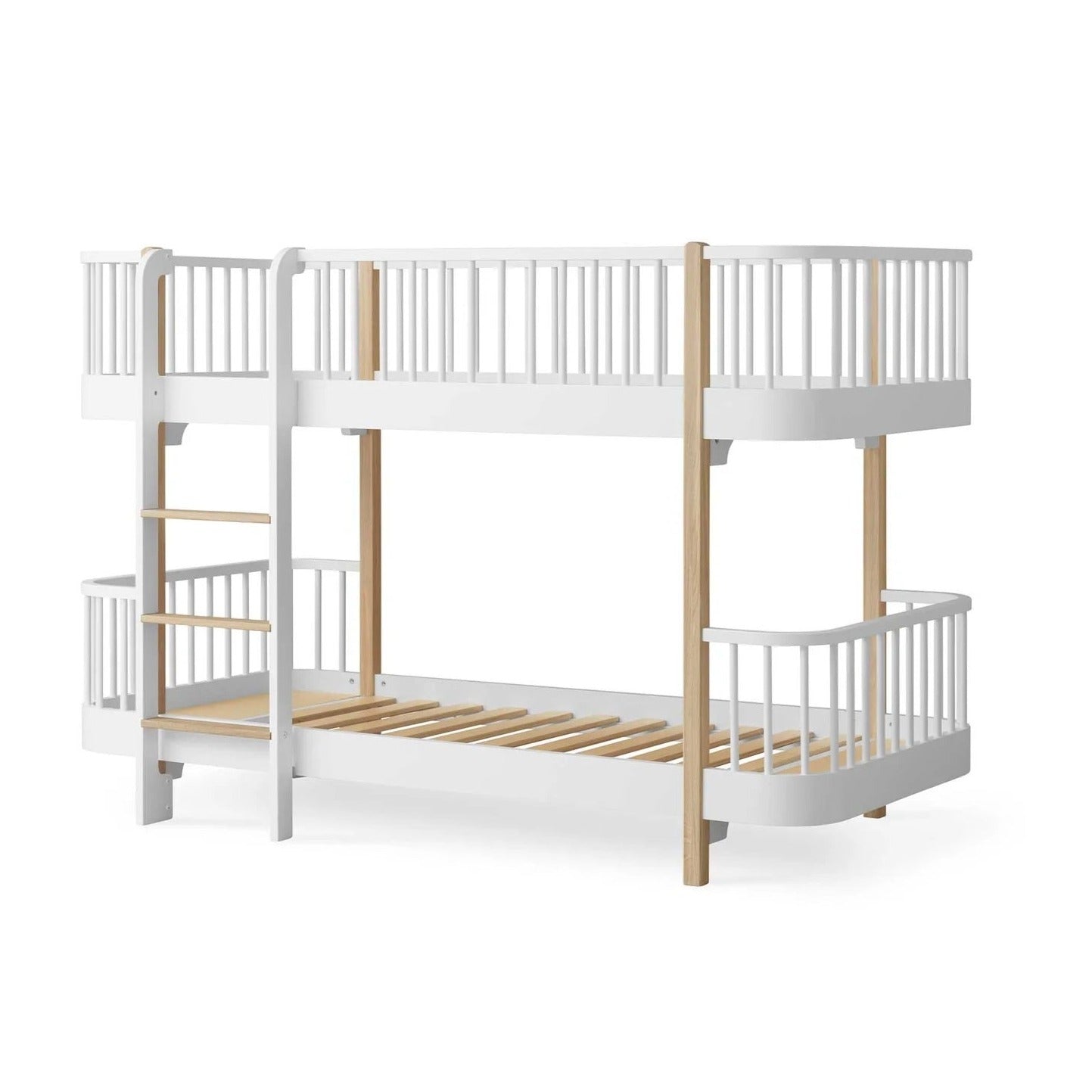Oliver Furniture Wood Original Low Bunk Bed - White/Oak