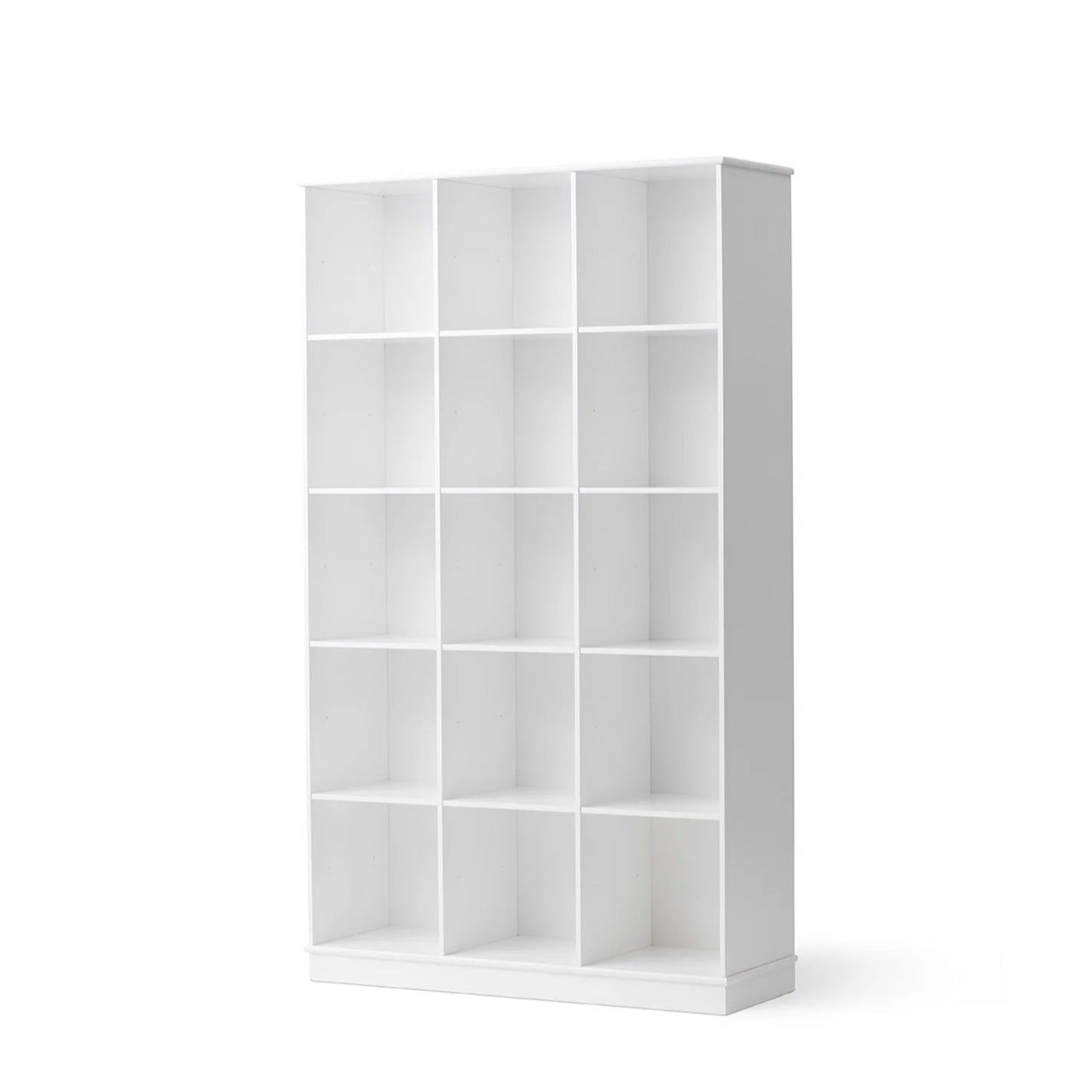 Oliver Furniture Wood Standing Shelving Unit - 3 x 5 With Base
