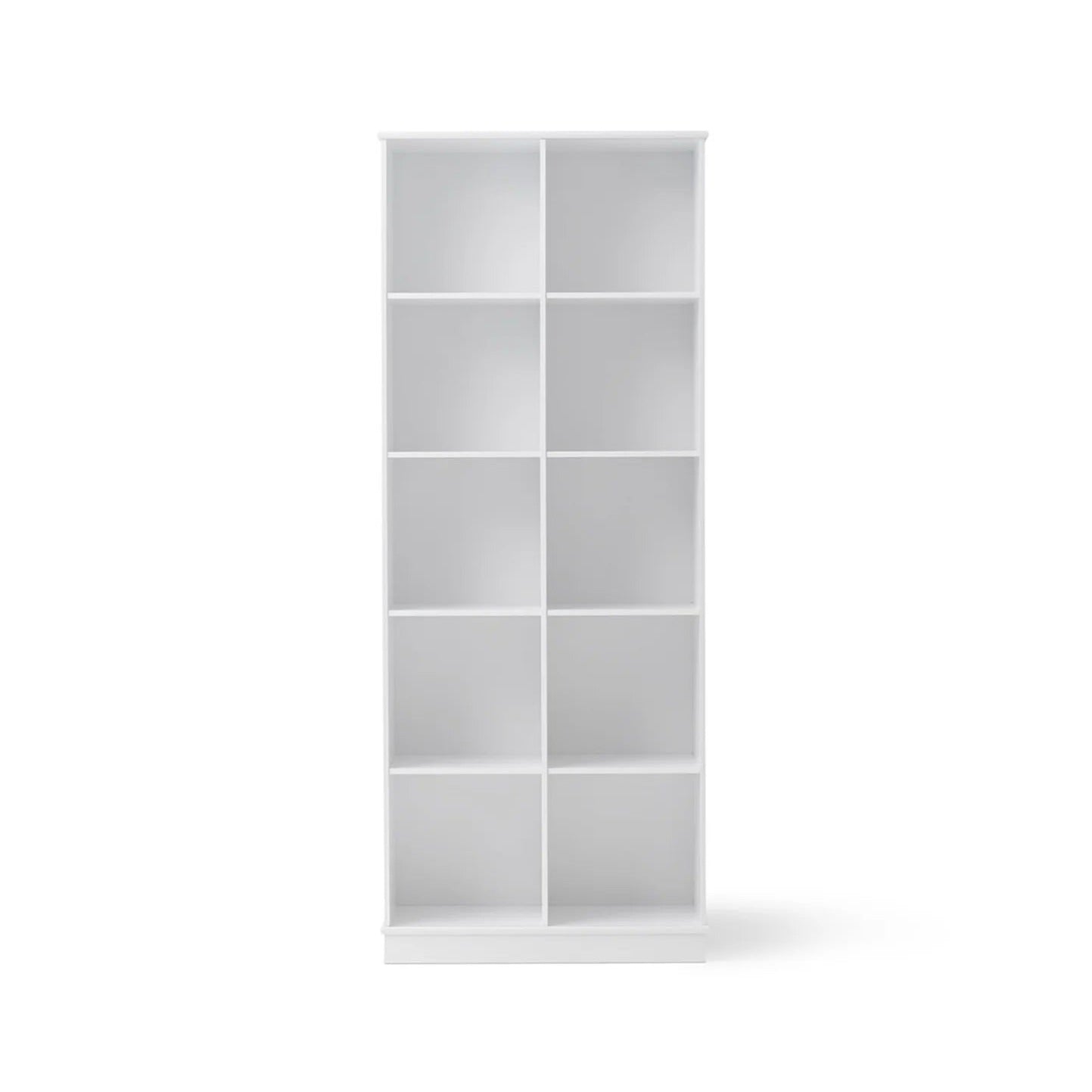 Oliver Furniture Wood Standing Shelving Unit - 2 x 5 With Base