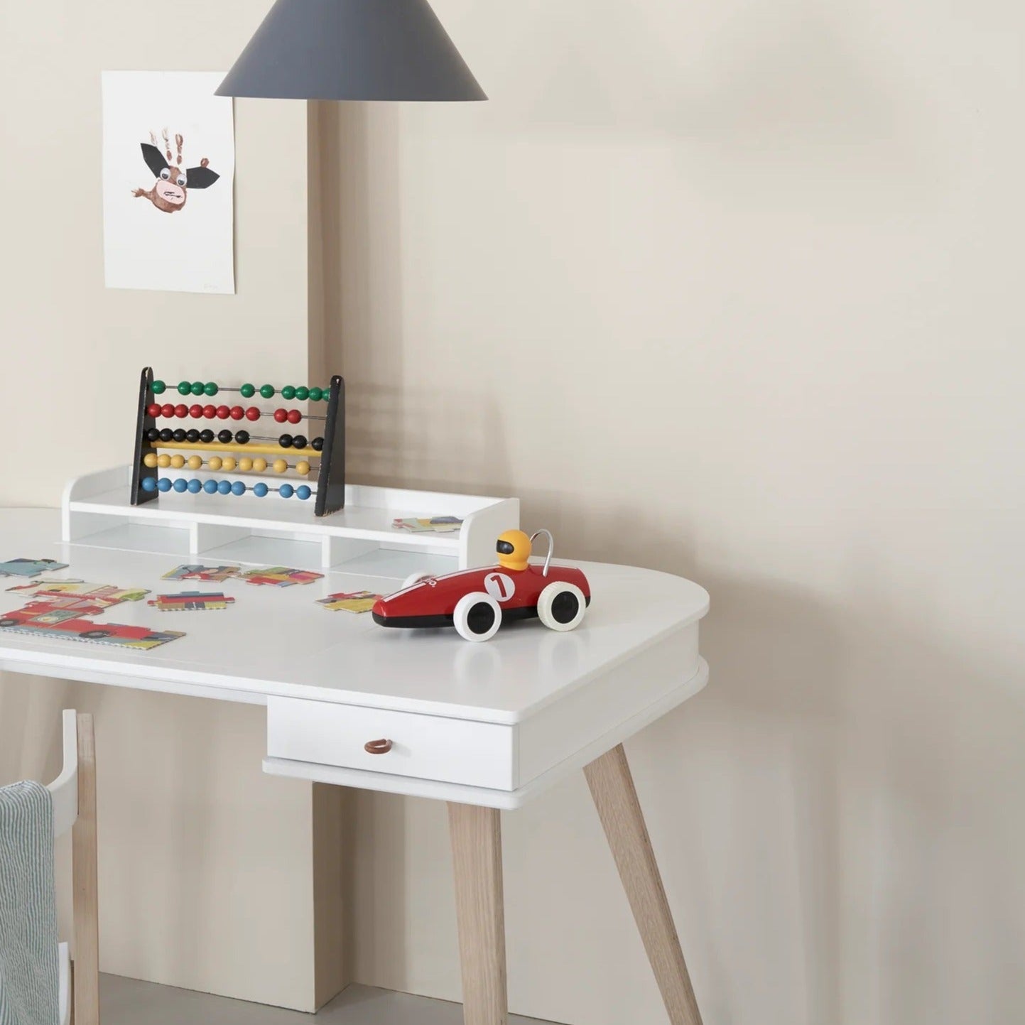 Oliver Furniture Wood Desk & Chair - 66cm