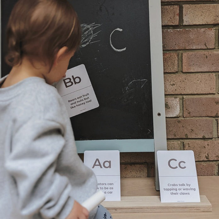 Animal Alphabet Flashcards by Paper & Bean