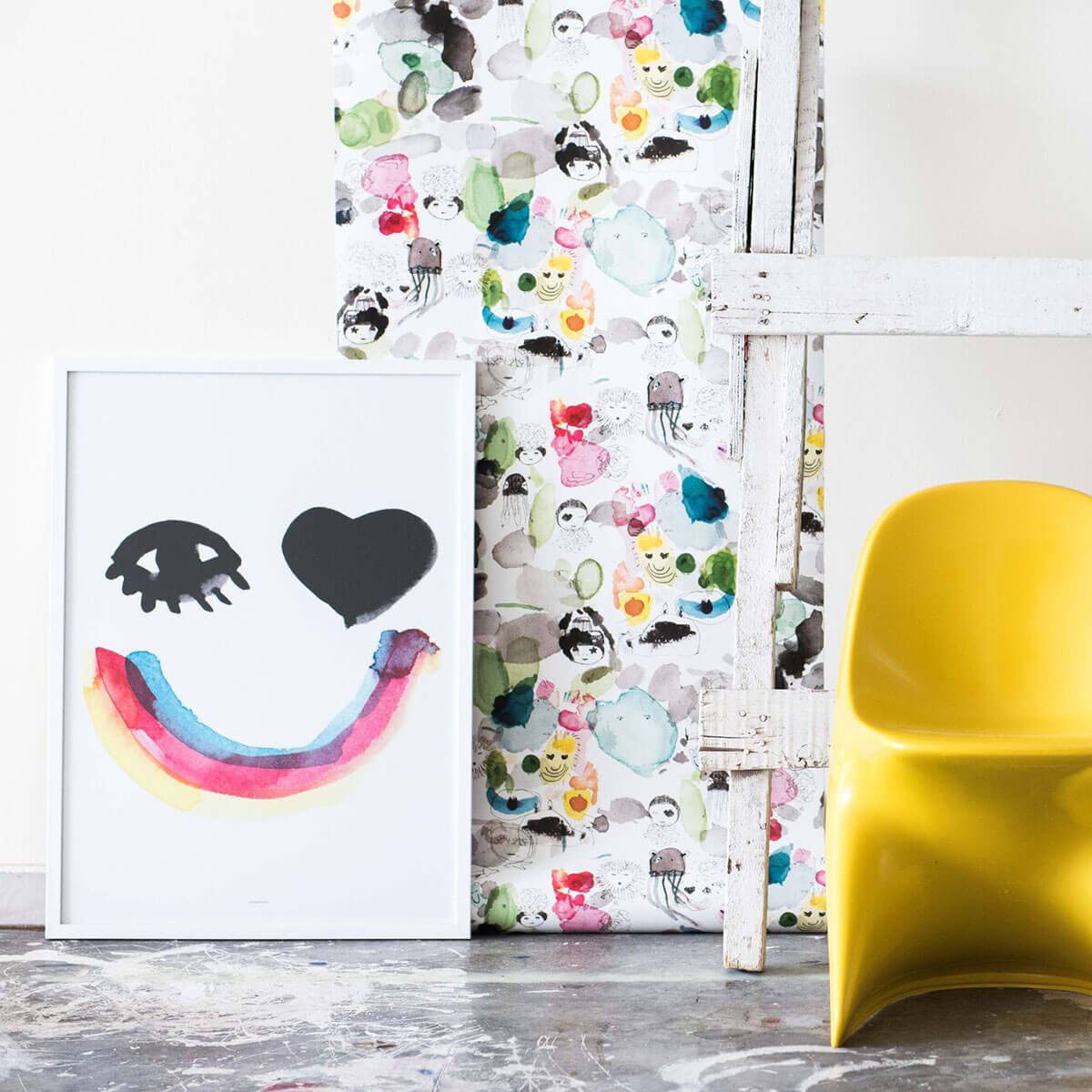 Pax & Hart Print - Heart Eyes