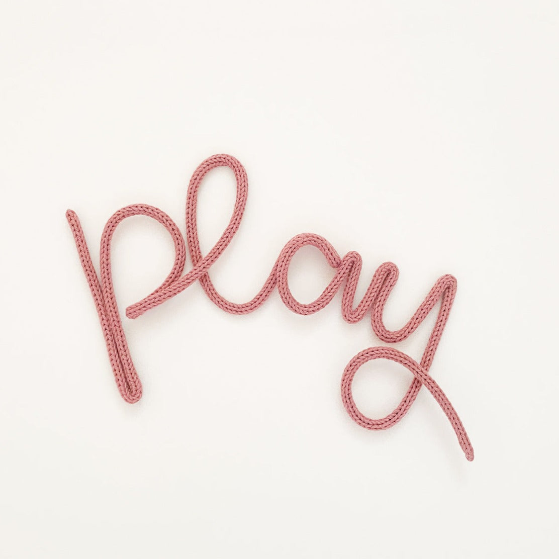 heykiddostudio 'Play' Word Wall Sign