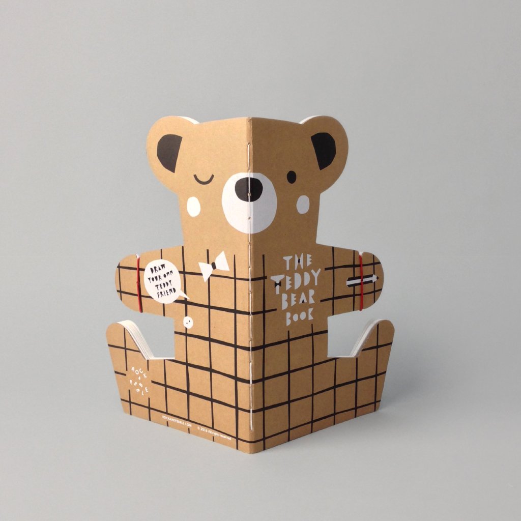 The Teddy Bear Colouring Book by Rock & Pebble | Soren's House